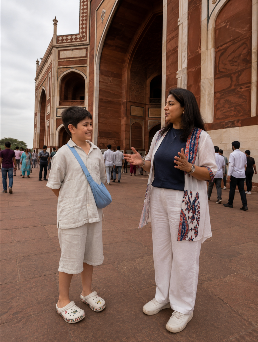 Humayun's Tomb Research Visit