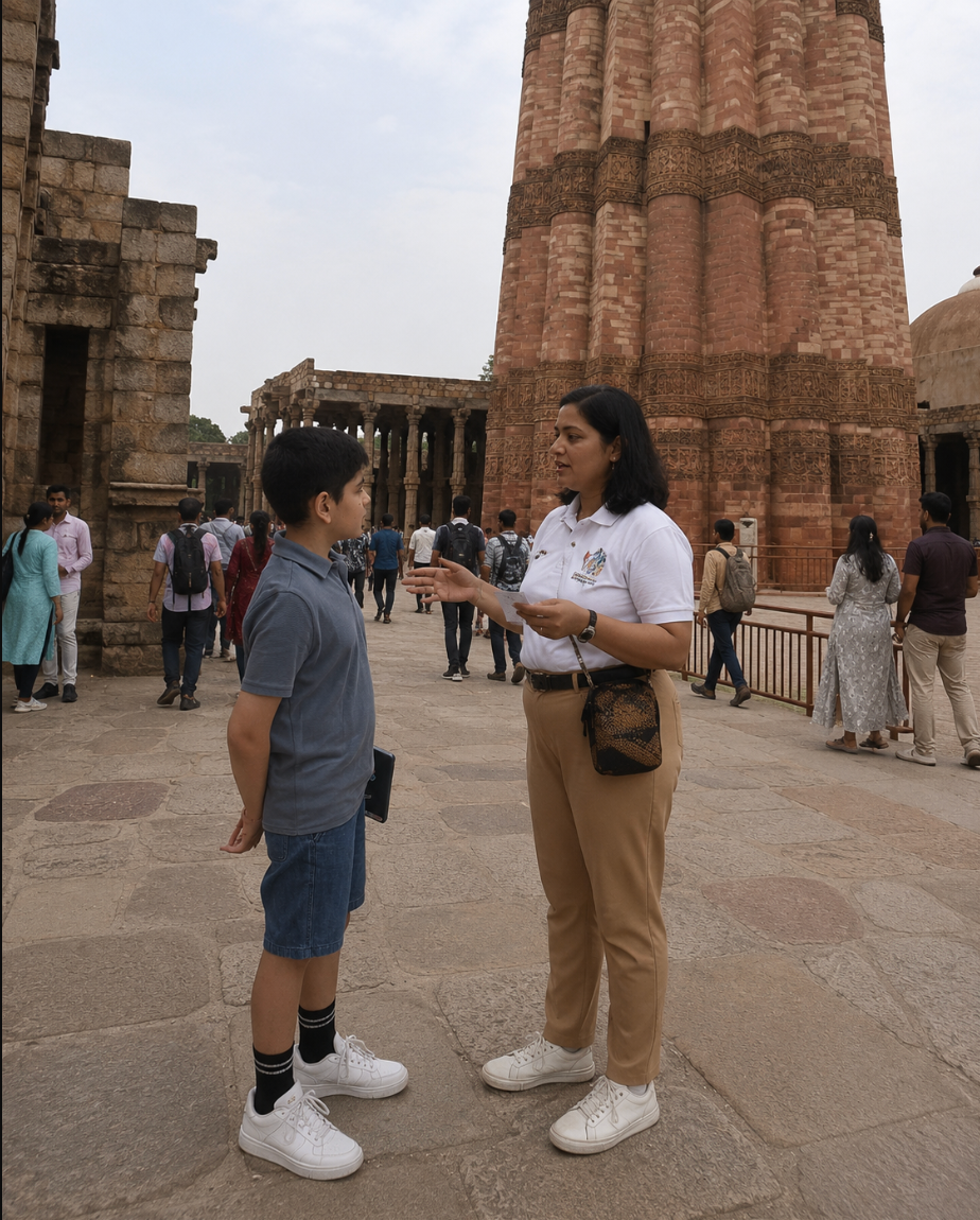 Qutub Minar Research Visit